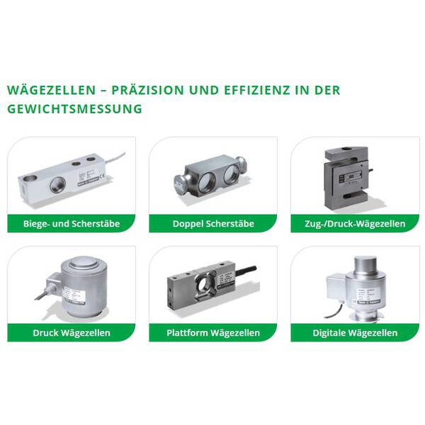 Wägezellen, Präzision und Effizienz in der Gewichtsmessung