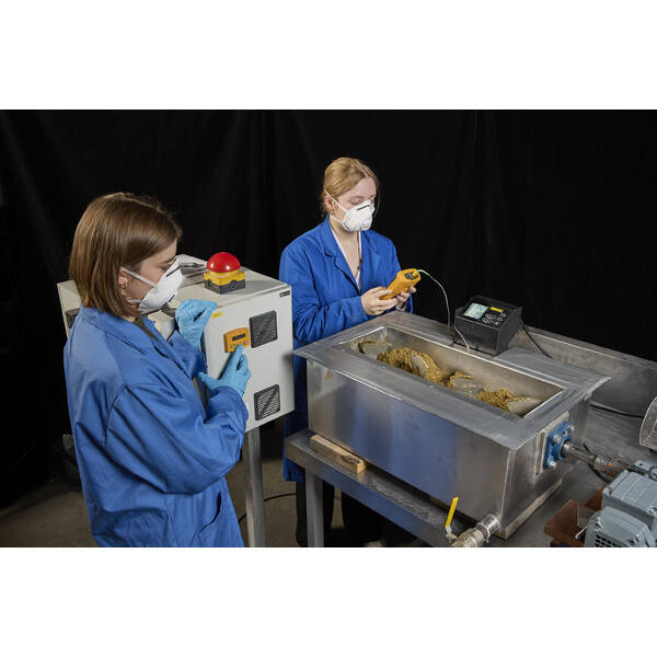 We welcome collaboration from Industry and Academia to further research studies in the behaviour of bulk materials