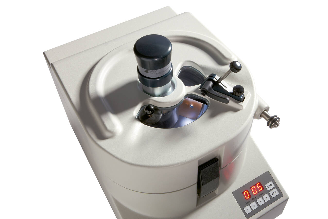 Mörsermühle Pulverisette 2 ideal für das Labor  Die Universalmühle im Labor für jeden Einsatz: vielseitig einsetzbar, schonende Feinmahlung, einfaches Arbeiten, einfache Reinigung, praktische Kryo-Mahlung.
