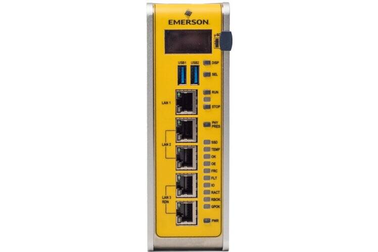 Der neue Emerson Sicherheitsregler vereinfacht die Integration PACSystems Sicherheitsregler ermöglicht SIL2-Designs mit vorgefertigten Vorlagen für zuverlässige Leistung in anspruchsvollen, sicherheitskritischen Anwendungen