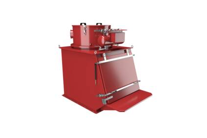 Infastaub-Sackentleerungsanlagen mit integriertem Aufsatzfilter ... bieten eine kompakte und wirtschaftliche Lösung, um Säcke staubarm zu entleeren.