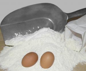 Wie kommt das Mehl in die Tüte? 