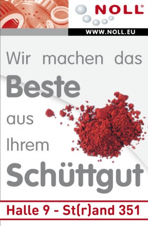 NOLL auf der European Coatings Show 2011. Wir machen das Beste aus Ihrem Schüttgut.
