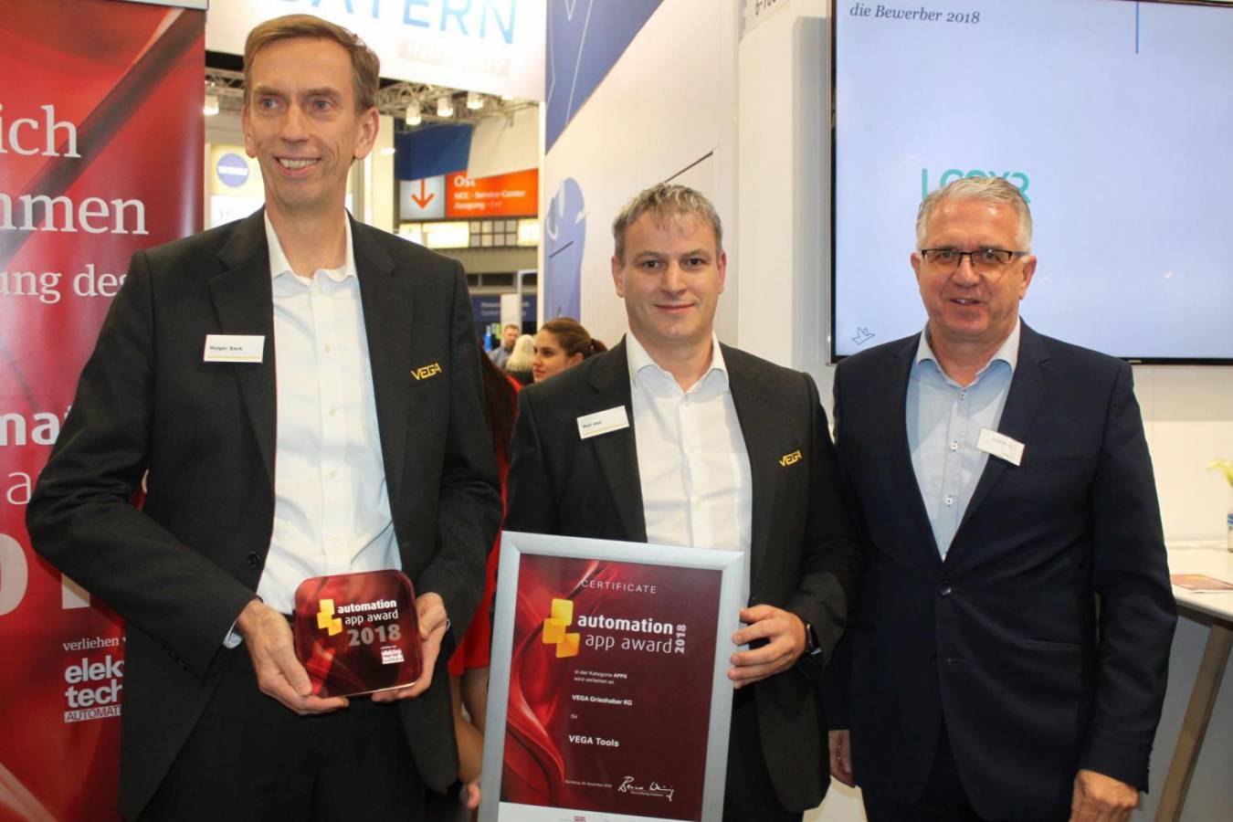 VEGA Tools-App gewinnt den „Automation App Award“ 